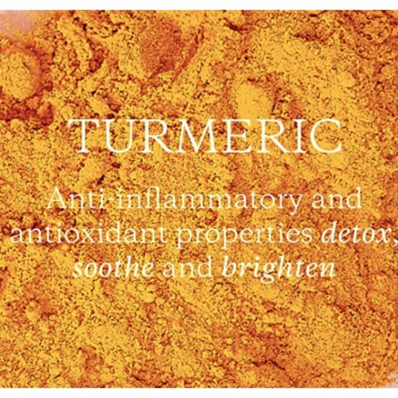 KORA ORGANIC Turmeric Brightening Exfoliating Mask 3.38oz/100ml Authentic 2in1 - Picture 2 of 3